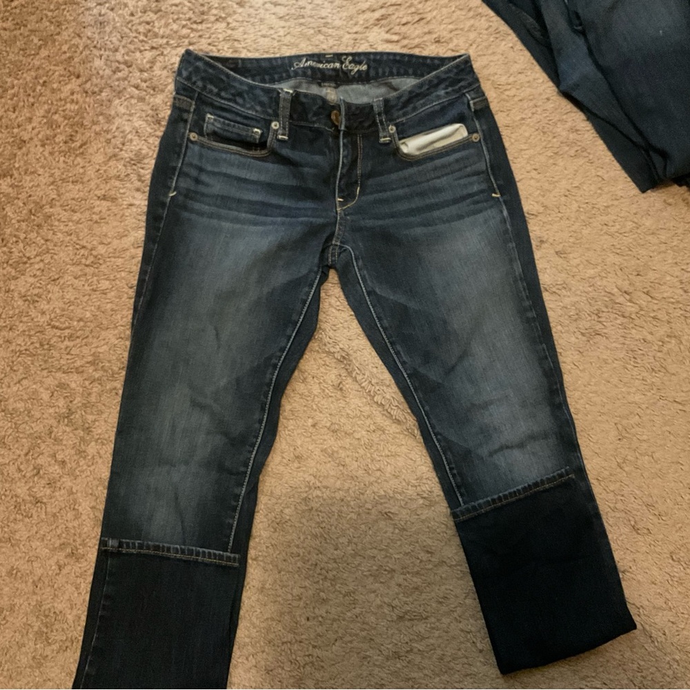 American Eagle Outfitters Women's Dark Wash Jeans